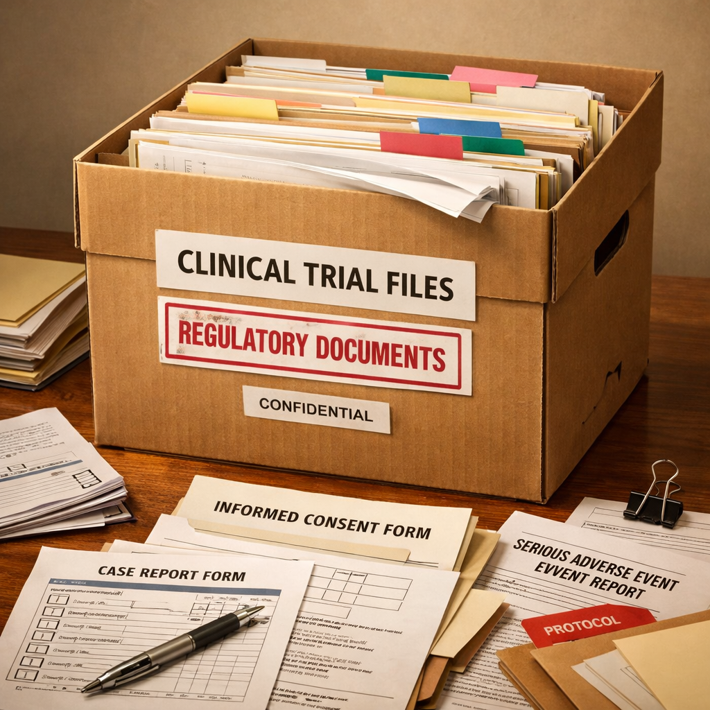 Clinical Regulatory Document Archival